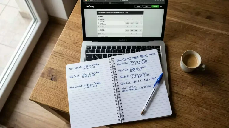 Cotele la pariuri sportive — format decimal, calcul câștig și marja operatorului